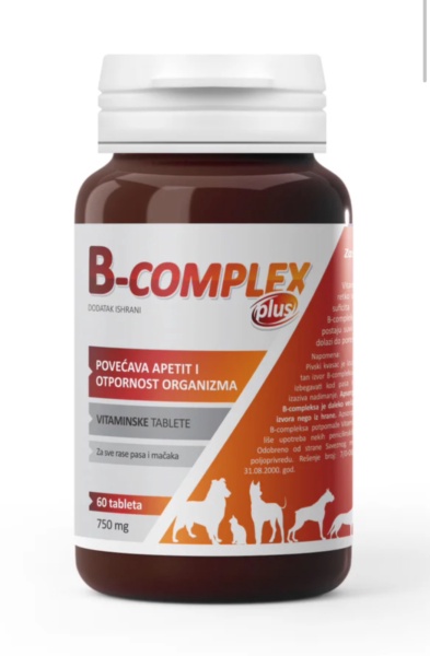 B-complex plus 60 tableta