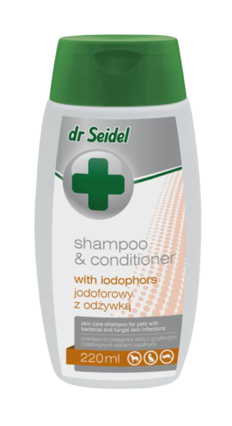 Dr Seidel jodofor šampon sa balzamom-za pse i mačke