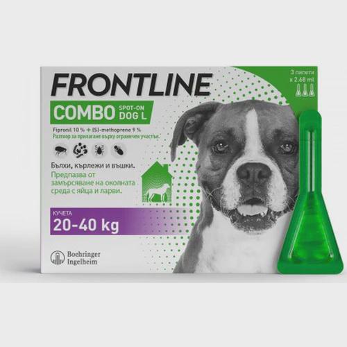 Frontline COMBO spot-on, za pse 10-20 kg