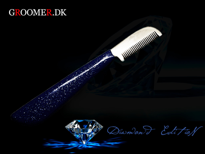 DK GROOMER DIAMOND EDITION NOŽ ZA KARDING