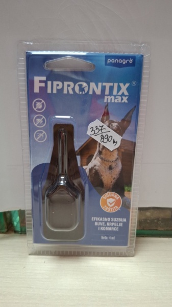 Fiprontix Max za velike pse
