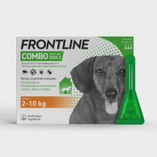  Frontline COMBO spot-on, za pse 2-10 kg