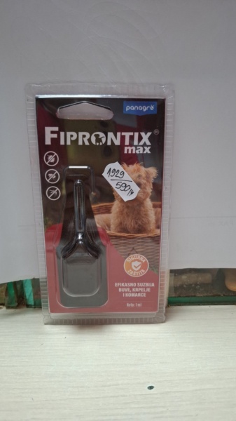 Fiprontix max za male pse