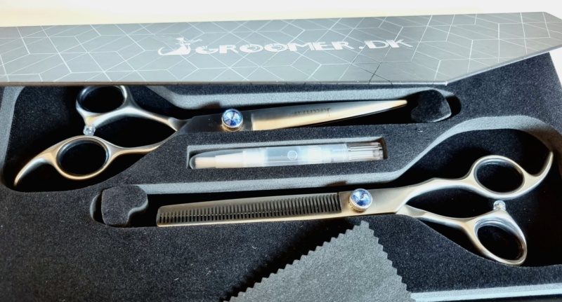 Makaze SET Blue Stone (ravne 7,5“ i efilirke 7,5“)