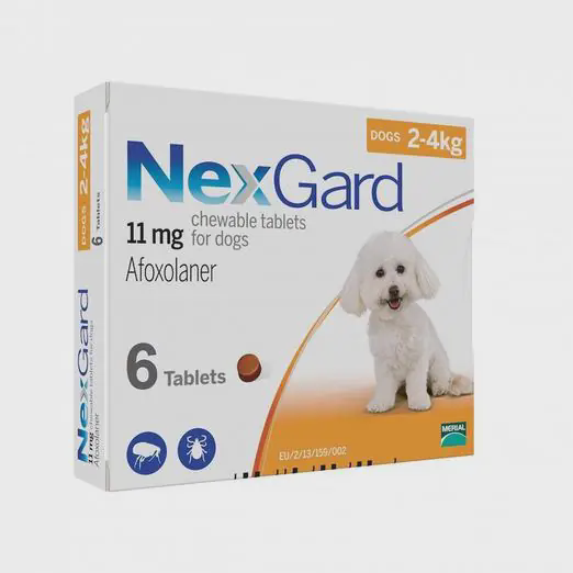 NexGard 2-4kg 1 tableta