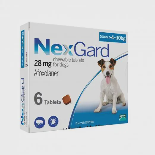 NexGard 4-10kg 1 tableta