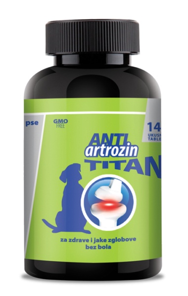 Antiartrozin tablete TITAN za velike rase 140 tbl